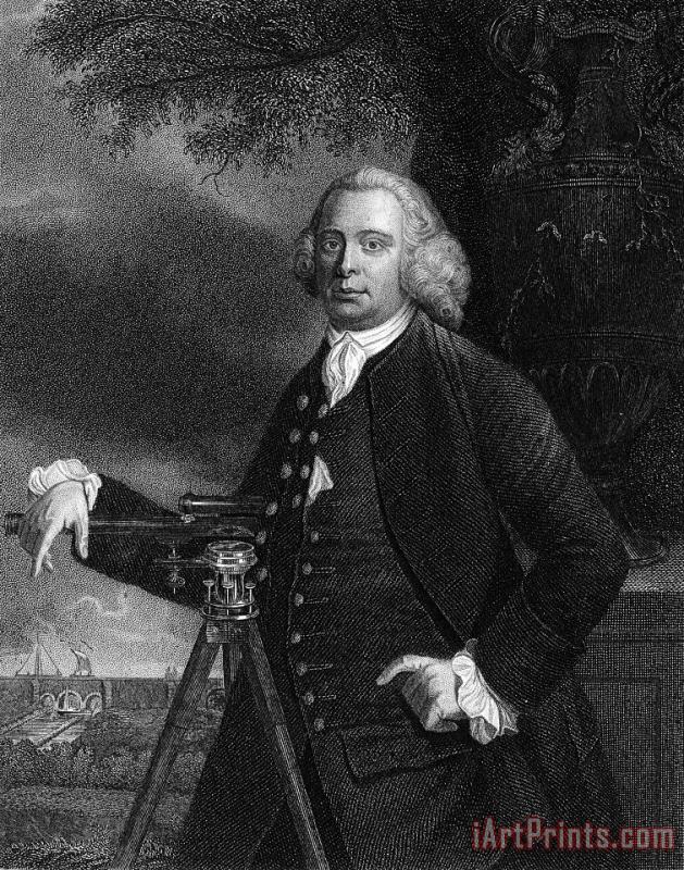James Brindley (1716-1772) painting - Others James Brindley (1716-1772) Art Print
