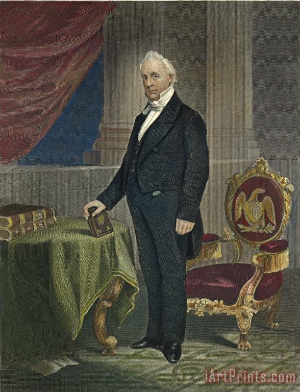 Others James Buchanan (1791-1868) Art Painting