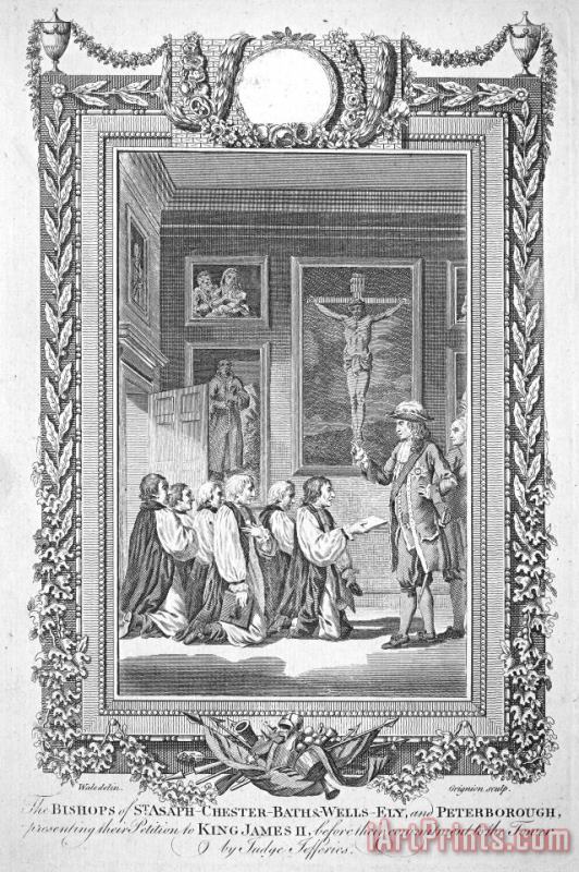 James II (1633-1701) painting - Others James II (1633-1701) Art Print
