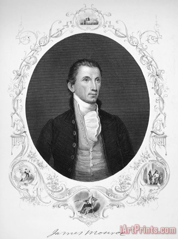 Others James Monroe (1758-1831) Art Print