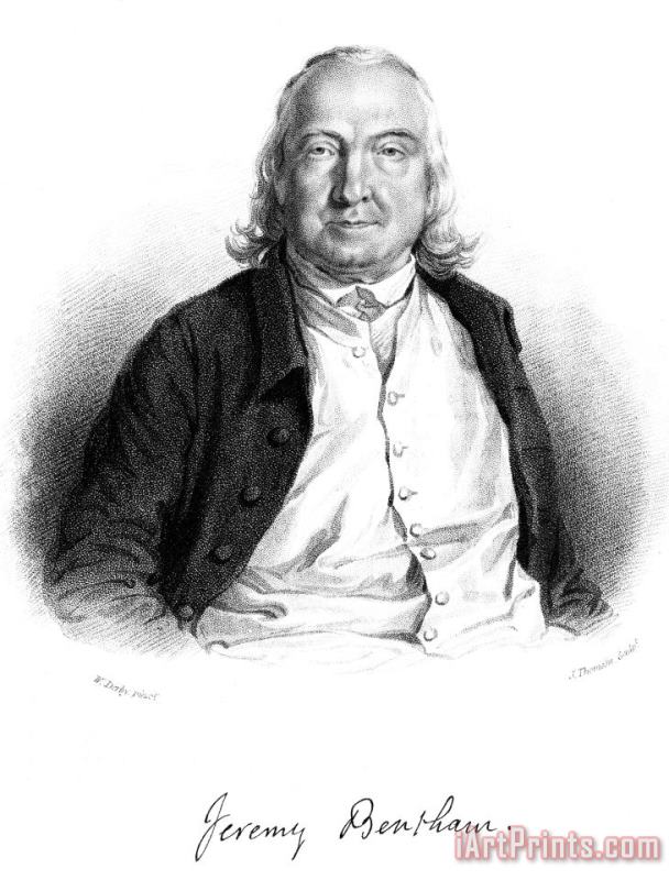 Others Jeremy Bentham (1748-1832) Art Print