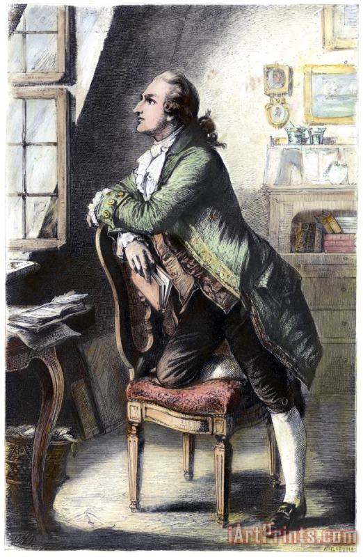 Johann Goethe (1749-1832) painting - Others Johann Goethe (1749-1832) Art Print
