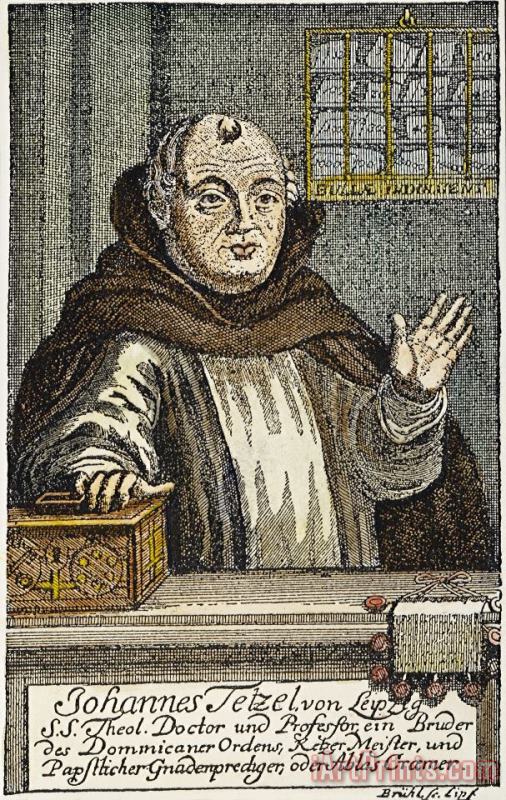 Others JOHANN TETZEL (c1465-1519) Art Print