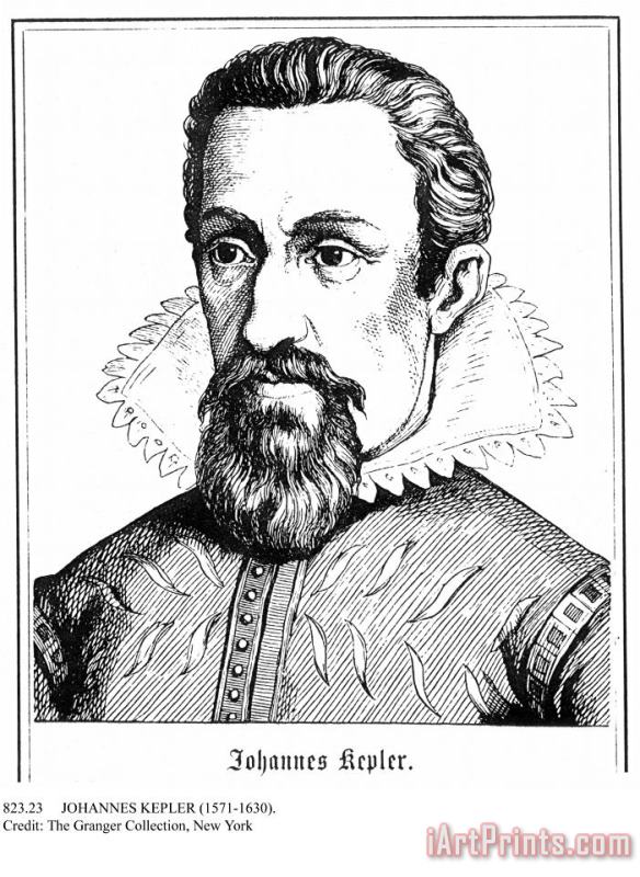 Others Johannes Kepler (1571-1630) Art Painting