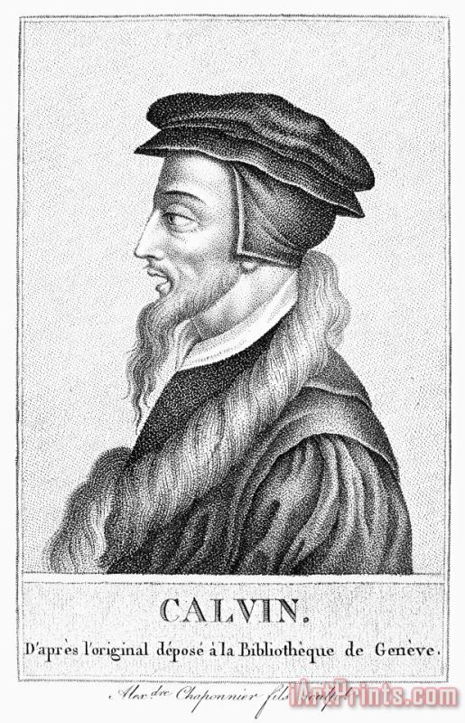 Others John Calvin (1509-1564) Art Print