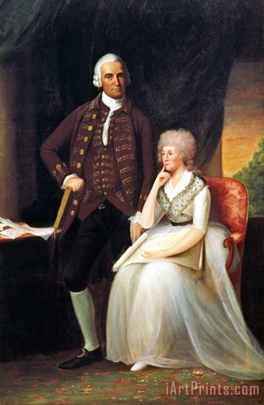 Others John Hancock (1737-1793) Art Painting