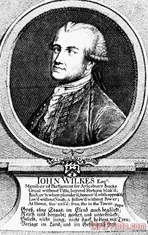 John Wilkes (1727-1797) painting - Others John Wilkes (1727-1797) Art Print