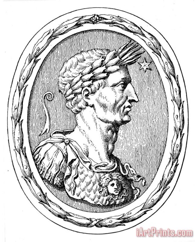 Julius Caesar (100-44 B.c.) painting - Others Julius Caesar (100-44 B.c.) Art Print