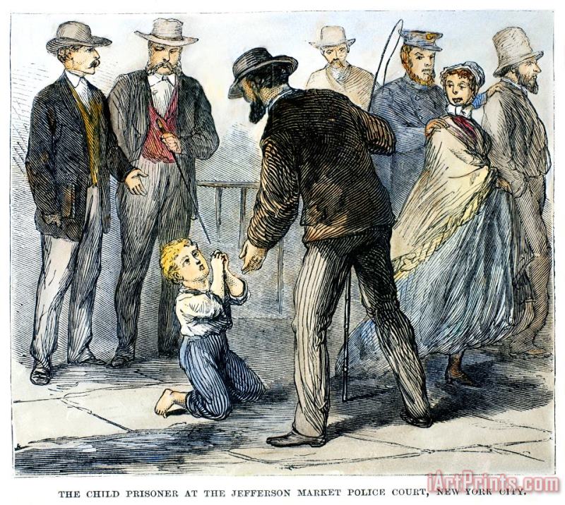 Juvenile Crime, 1868 painting - Others Juvenile Crime, 1868 Art Print