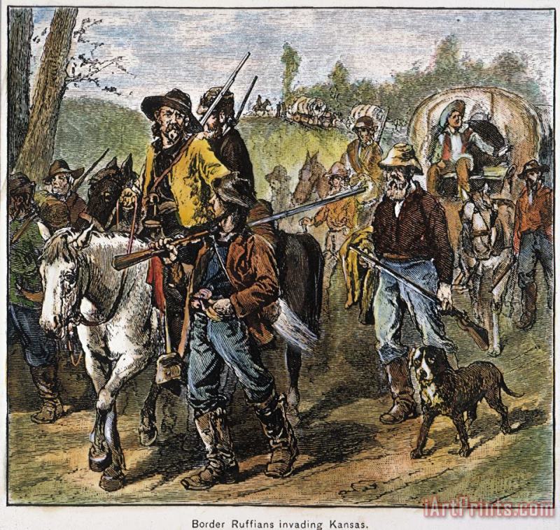 Others Kansas-nebraska Act, 1856 Art Painting