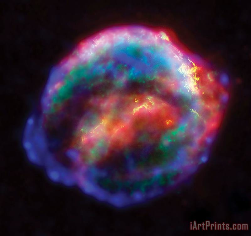 Kepler's Supernova painting - Others Kepler's Supernova Art Print