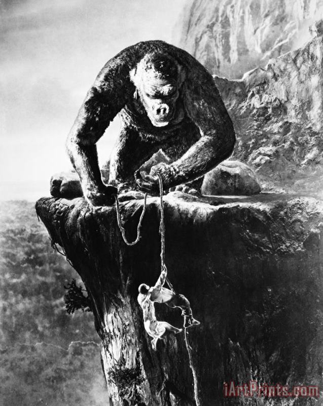 King Kong, 1933 painting - Others King Kong, 1933 Art Print