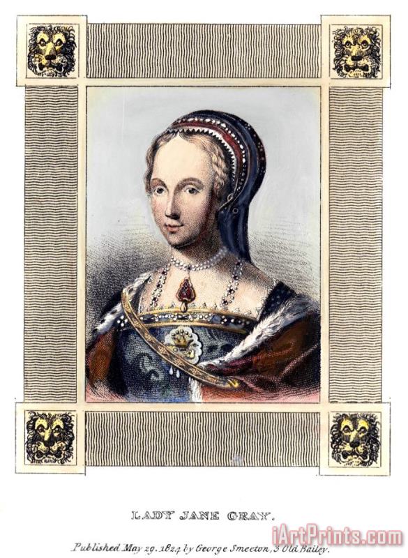 Others Lady Jane Grey (1537-1554) Art Print