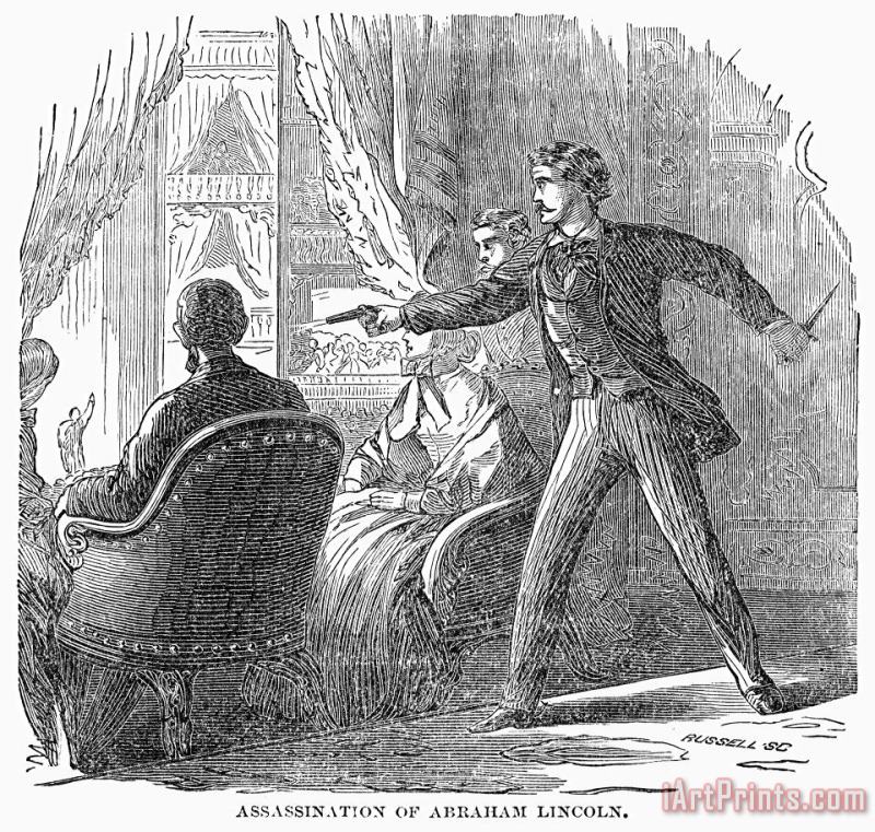 Others Lincoln: Assassination Art Print