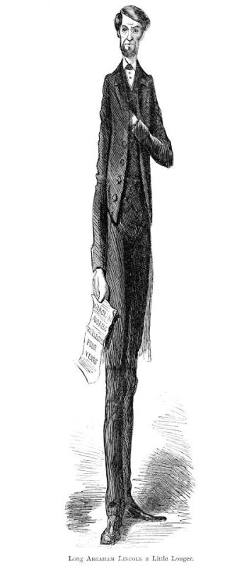Lincoln Cartoon, 1864 painting - Others Lincoln Cartoon, 1864 Art Print