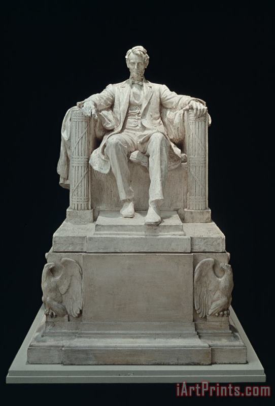 Others Lincoln Memorial: Statue Art Painting