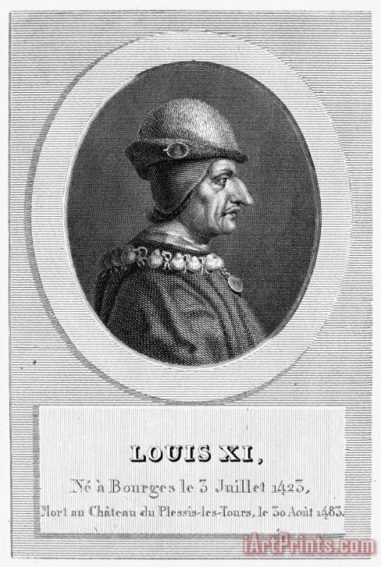 Louis Xi (1423-1483) painting - Others Louis Xi (1423-1483) Art Print