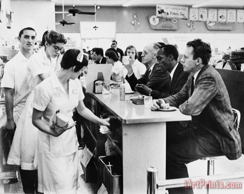 Others Lunch Counter Sit-in, 1960 Art Print