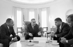 Others Lyndon Baines Johnson 1908-1973 36th President Of The United States In Talks With Civil Rights