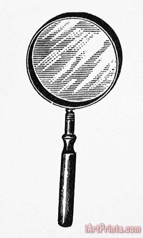 Magnifying Glass painting - Others Magnifying Glass Art Print