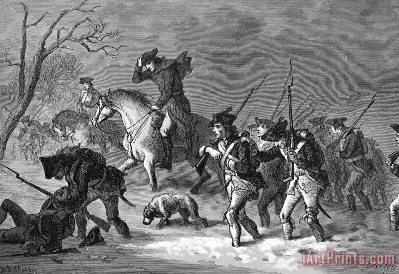 Others March To Valley Forge, 1777 Art Painting