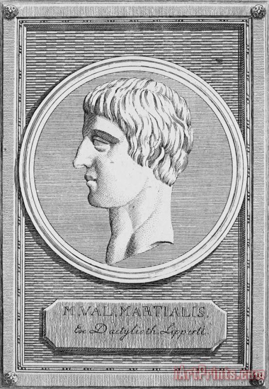 MARTIAL, 1st CENTURY painting - Others MARTIAL, 1st CENTURY Art Print