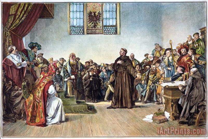 Martin Luther (1483-1546) painting - Others Martin Luther (1483-1546) Art Print