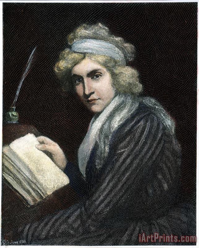Mary W. Godwin (1759-1797) painting - Others Mary W. Godwin (1759-1797) Art Print
