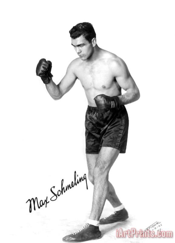 Others Max Schmeling (1905-2005) Art Print