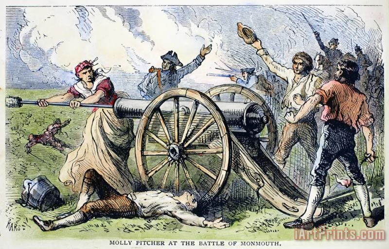 Molly Pitcher (1754 -1832) painting - Others Molly Pitcher (1754 -1832) Art Print