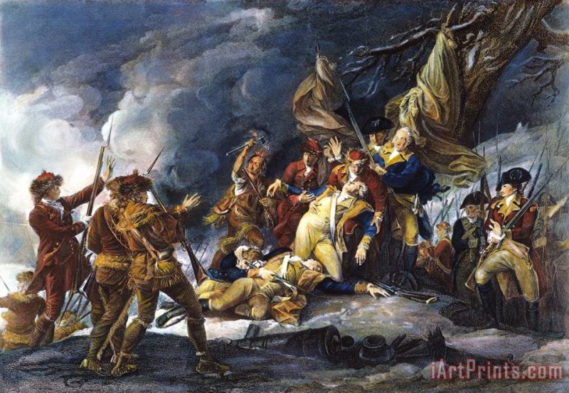 Others Montgomerys Death, 1775 Art Painting