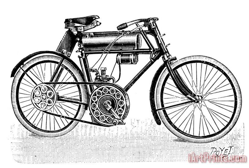 Others Motorcycle, 1901 Art Print