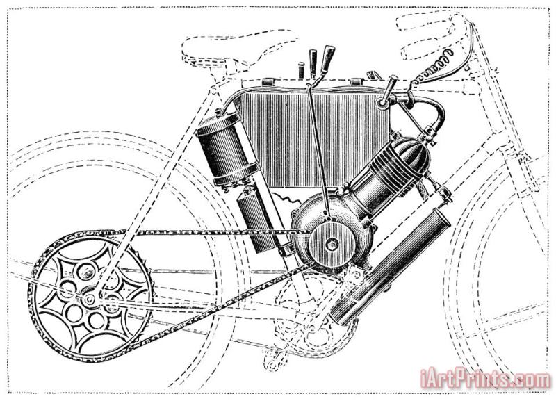 Others Motorcycle, 1902 Art Print