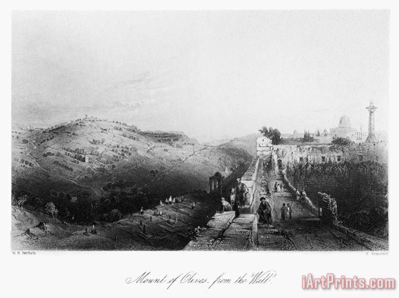 Others Mount Of Olives Art Print