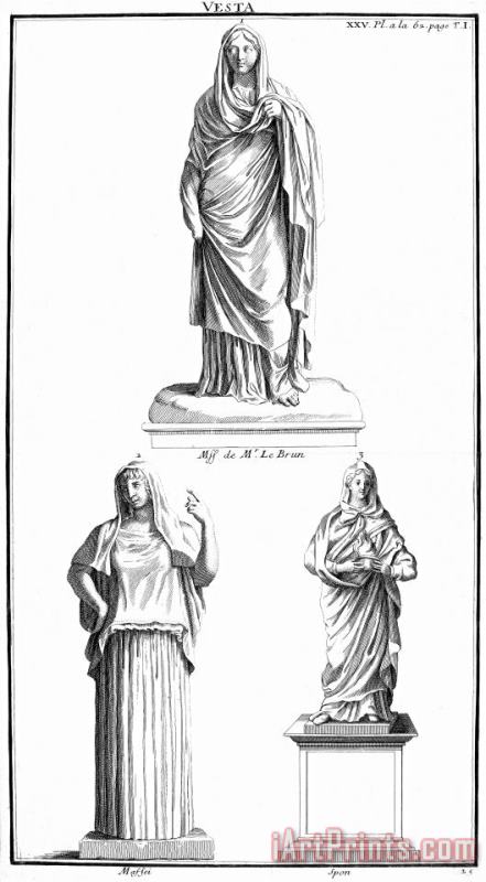 Others Mythology: Vesta Art Print