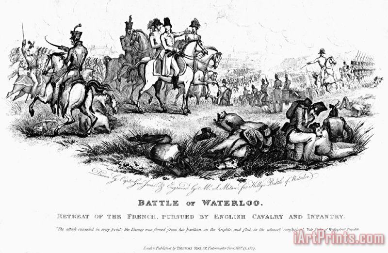 Others Napoleon I: Waterloo, 1815 Art Print