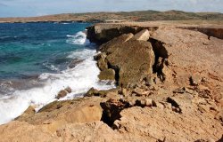 Others Natural Bridge Oranjestad Aruba painting