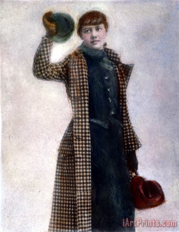 Others Nellie Bly (1867-1922) Art Painting
