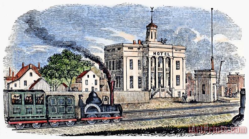 Others New Jersey: Rahway, 1844 Art Print