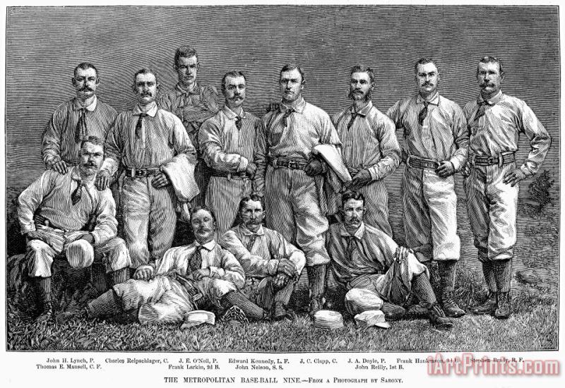 New York Baseball Team painting - Others New York Baseball Team Art Print