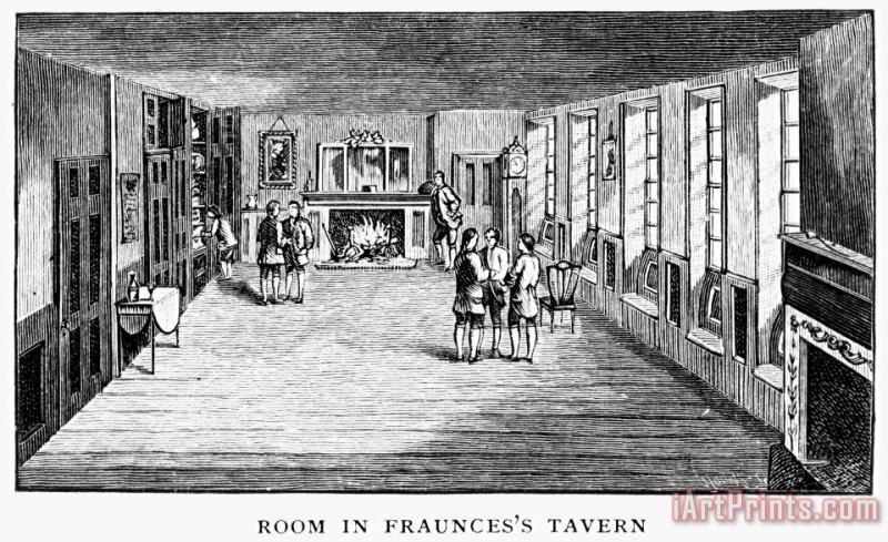 New York: Fraunces Tavern painting - Others New York: Fraunces Tavern Art Print