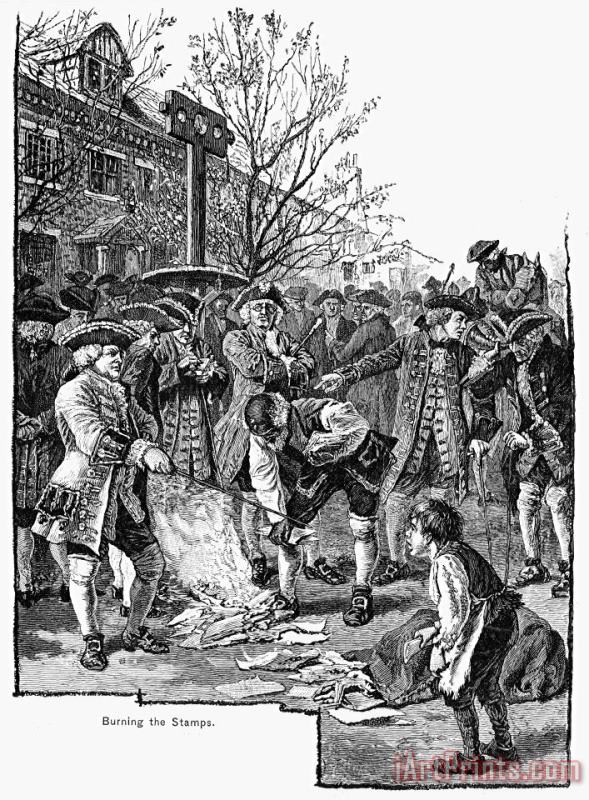 Others New York: Stamp Act, 1765 Art Print