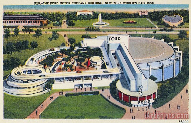 Others New York Worlds Fair Art Painting