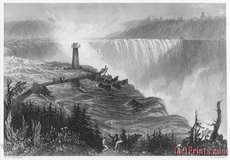 Others Niagara Falls, 1837 Art Print