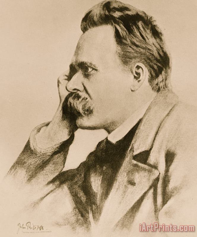 Others Nietzsche Art Painting