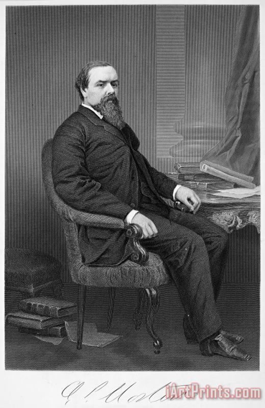 Others Oliver Morton (1823-1877) Art Print
