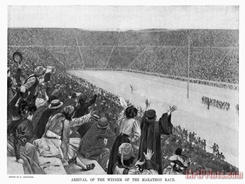 Olympic Games, 1896 painting - Others Olympic Games, 1896 Art Print