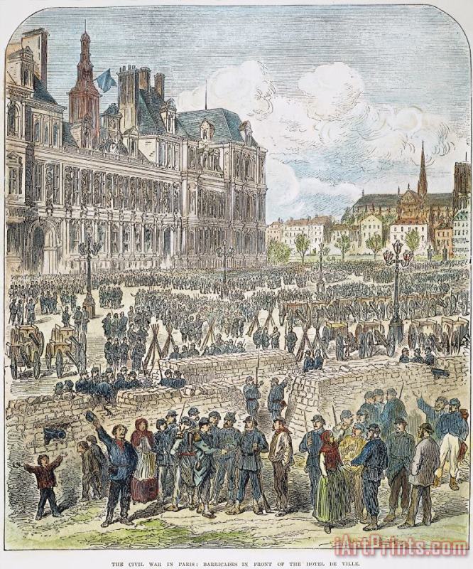Others Paris Commune, 1871 Art Print