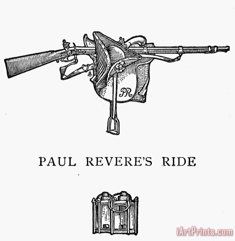 Others Paul Reveres Ride Art Print