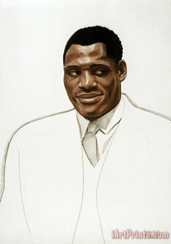 Others Paul Robeson (1898-1976) Art Painting